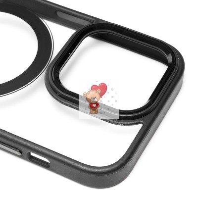 Чехол-накладка для Apple iPhone 14 Pro (черный) - SM004 SafeMag Чехол-накладка для Apple iPhone 14 Pro (черный) - SM004 SafeMag