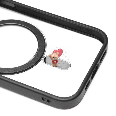 Чехол-накладка для Apple iPhone 14 Pro (черный) - SM004 SafeMag Чехол-накладка для Apple iPhone 14 Pro (черный) - SM004 SafeMag