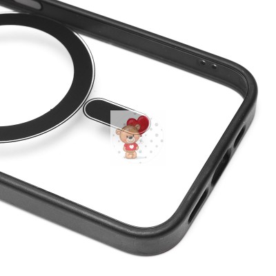 Чехол-накладка для Apple iPhone 14 (черный) - SM004 SafeMag Чехол-накладка для Apple iPhone 14 (черный) - SM004 SafeMag