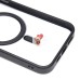 Чехол-накладка для Apple iPhone 15 Pro Max (черный) - SM004 SafeMag
