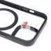 Чехол-накладка для Apple iPhone 15 (черный) - SM004 SafeMag