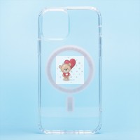 Чехол-накладка для Apple iPhone 12 (прозрачный) - SM006 SafeMag