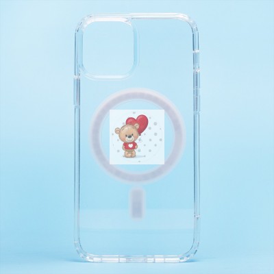 Чехол-накладка для Apple iPhone 12 (прозрачный) - SM006 SafeMag Чехол-накладка для Apple iPhone 12 (прозрачный) - SM006 SafeMag