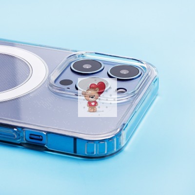 Чехол-накладка для Apple iPhone 13 Pro (прозрачный) - SM006 SafeMag Чехол-накладка для Apple iPhone 13 Pro (прозрачный) - SM006 SafeMag