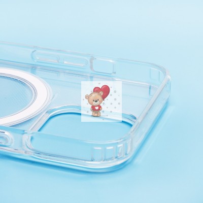 Чехол-накладка для Apple iPhone 13 Pro (прозрачный) - SM006 SafeMag Чехол-накладка для Apple iPhone 13 Pro (прозрачный) - SM006 SafeMag