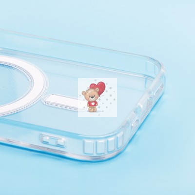 Чехол-накладка для Apple iPhone 13 Pro (прозрачный) - SM006 SafeMag Чехол-накладка для Apple iPhone 13 Pro (прозрачный) - SM006 SafeMag