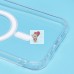 Чехол-накладка для Apple iPhone 14 Plus (прозрачный) - SM006 SafeMag