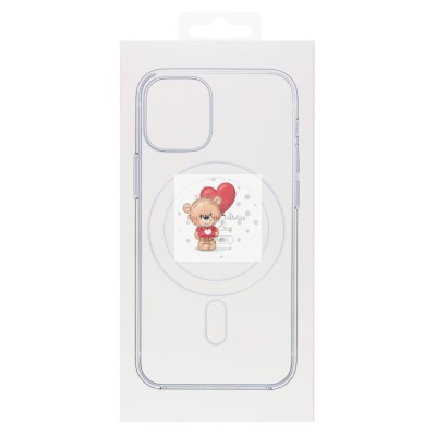 Чехол-накладка для Apple iPhone 14 Plus (прозрачный) - SM006 SafeMag