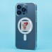 Чехол-накладка для Apple iPhone 15 Pro Max (прозрачный) - SM006 SafeMag Чехол-накладка для Apple iPhone 15 Pro Max (прозрачный) - SM006 SafeMag
