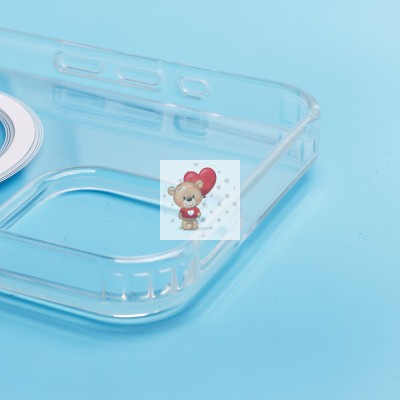 Чехол-накладка для Apple iPhone 15 Pro Max (прозрачный) - SM006 SafeMag Чехол-накладка для Apple iPhone 15 Pro Max (прозрачный) - SM006 SafeMag