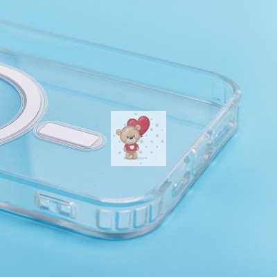 Чехол-накладка для Apple iPhone 15 Pro Max (прозрачный) - SM006 SafeMag Чехол-накладка для Apple iPhone 15 Pro Max (прозрачный) - SM006 SafeMag