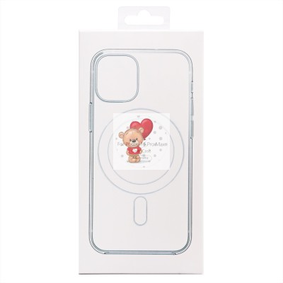 Чехол-накладка для Apple iPhone 15 Pro Max (прозрачный) - SM006 SafeMag Чехол-накладка для Apple iPhone 15 Pro Max (прозрачный) - SM006 SafeMag