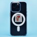 Чехол-накладка для Apple iPhone 15 Pro (прозрачный) - SM006 SafeMag