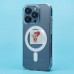Чехол-накладка для Apple iPhone 15 Pro (прозрачный) - SM006 SafeMag