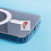 Чехол-накладка для Apple iPhone 15 Pro (прозрачный) - SM006 SafeMag