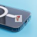 Чехол-накладка для Apple iPhone 15 (прозрачный) - SM006 SafeMag