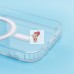 Чехол-накладка для Apple iPhone 15 (прозрачный) - SM006 SafeMag