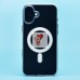 Чехол-накладка для Apple iPhone 16 Plus (прозрачный) - SM006 SafeMag