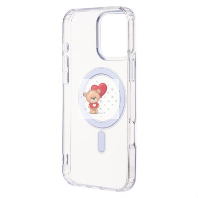 Чехол-накладка для Apple iPhone 16 Pro Max (прозрачный) - SM006 SafeMag