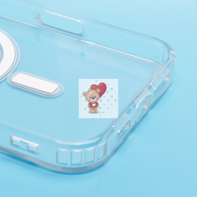 Чехол-накладка для Apple iPhone 16 Pro Max (прозрачный) - SM006 SafeMag