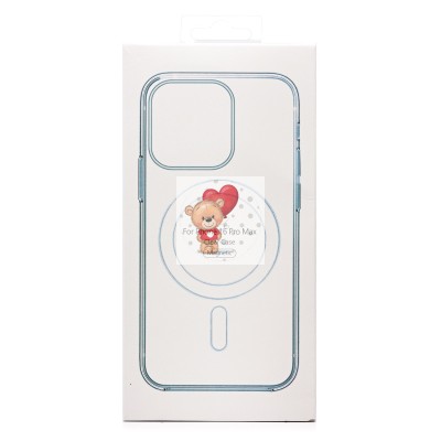 Чехол-накладка для Apple iPhone 16 Pro Max (прозрачный) - SM006 SafeMag