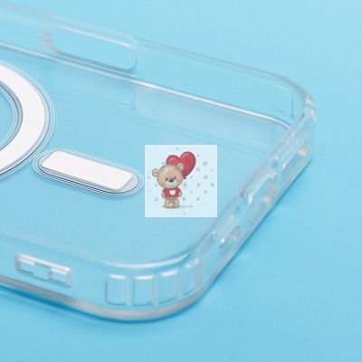 Чехол-накладка для Apple iPhone 16 (прозрачный) - SM006 SafeMag Чехол-накладка для Apple iPhone 16 (прозрачный) - SM006 SafeMag