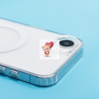 Чехол-накладка для Apple iPhone 16e (прозрачный) - SM006 SafeMag