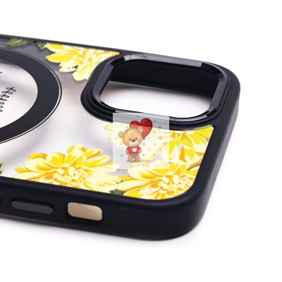 Чехол-накладка для Apple iPhone 12 - (001) (черный) - SM015 SafeMag