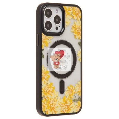 Чехол-накладка для Apple iPhone 13 Pro Max - (001) (черный) - SM015 SafeMag