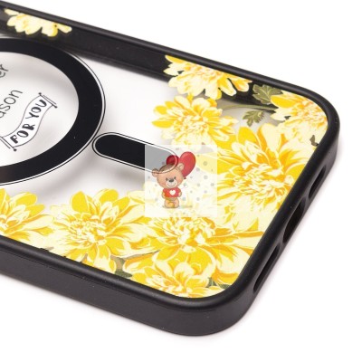 Чехол-накладка для Apple iPhone 13 Pro Max - (001) (черный) - SM015 SafeMag