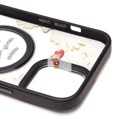 Чехол-накладка для Apple iPhone 13 Pro Max - (001) (черный) - SM015 SafeMag