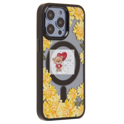 Чехол-накладка для Apple iPhone 13 Pro - (001) (черный) - SM015 SafeMag