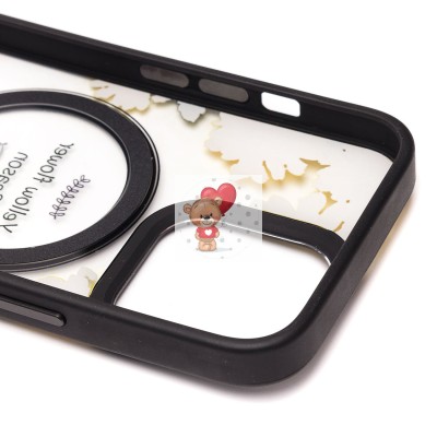 Чехол-накладка для Apple iPhone 13 Pro - (001) (черный) - SM015 SafeMag