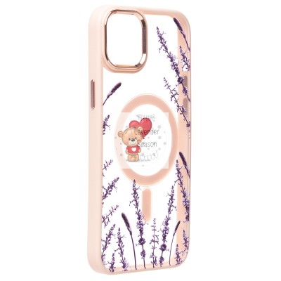 Чехол-накладка для Apple iPhone 14 Plus - (003) (светло-розовый) - SM015 SafeMag Чехол-накладка для Apple iPhone 14 Plus - (003) (светло-розовый) - SM015 SafeMag