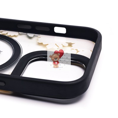 Чехол-накладка для Apple iPhone 14 Pro - (001) (черный) - SM015 SafeMag