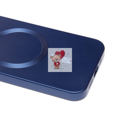 Чехол-накладка для Apple iPhone 12 Pro (темно-синий) - SM020 Matte SafeMag Чехол-накладка для Apple iPhone 12 Pro (темно-синий) - SM020 Matte SafeMag