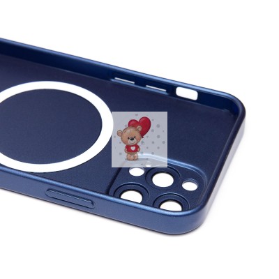 Чехол-накладка для Apple iPhone 12 Pro (темно-синий) - SM020 Matte SafeMag Чехол-накладка для Apple iPhone 12 Pro (темно-синий) - SM020 Matte SafeMag