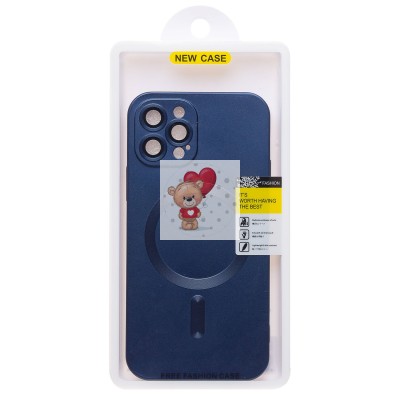 Чехол-накладка для Apple iPhone 12 Pro (темно-синий) - SM020 Matte SafeMag Чехол-накладка для Apple iPhone 12 Pro (темно-синий) - SM020 Matte SafeMag