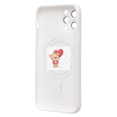 Чехол-накладка для Apple iPhone 12 Pro (белый) - SM020 Matte SafeMag Чехол-накладка для Apple iPhone 12 Pro (белый) - SM020 Matte SafeMag