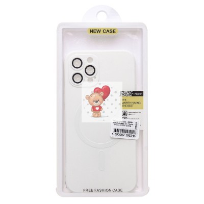 Чехол-накладка для Apple iPhone 12 Pro (белый) - SM020 Matte SafeMag