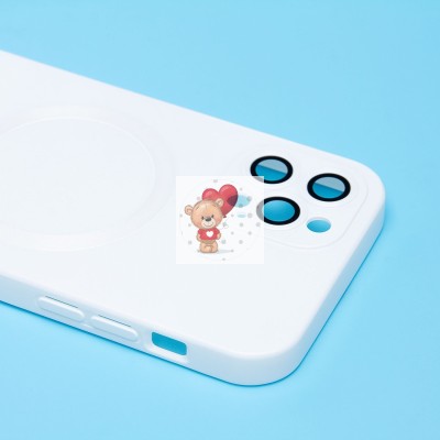 Чехол-накладка для Apple iPhone 12 Pro (белый) - SM020 Matte SafeMag