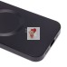 Чехол-накладка для Apple iPhone 12 (черный) - SM020 Matte SafeMag