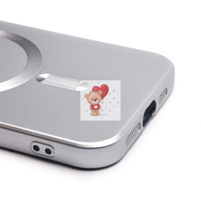 Чехол-накладка для Apple iPhone 12 (титановый) - SM020 Matte SafeMag Чехол-накладка для Apple iPhone 12 (титановый) - SM020 Matte SafeMag