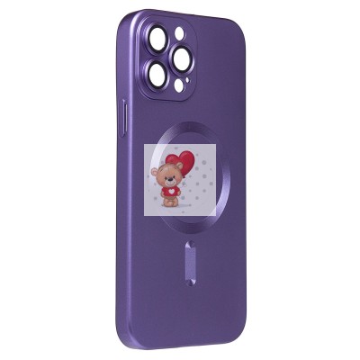 Чехол-накладка для Apple iPhone 13 Pro Max (сиреневый) - SM020 Matte SafeMag