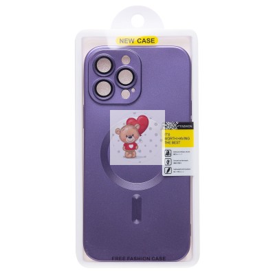 Чехол-накладка для Apple iPhone 13 Pro Max (сиреневый) - SM020 Matte SafeMag