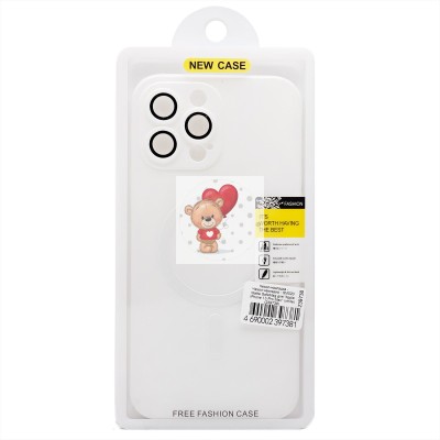 Чехол-накладка для Apple iPhone 13 Pro Max (белый) - SM020 Matte SafeMag