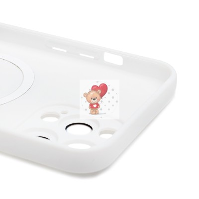 Чехол-накладка для Apple iPhone 13 Pro Max (белый) - SM020 Matte SafeMag