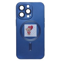 Чехол-накладка для Apple iPhone 13 Pro (темно-синий) - SM020 Matte SafeMag Чехол-накладка для Apple iPhone 13 Pro (темно-синий) - SM020 Matte SafeMag