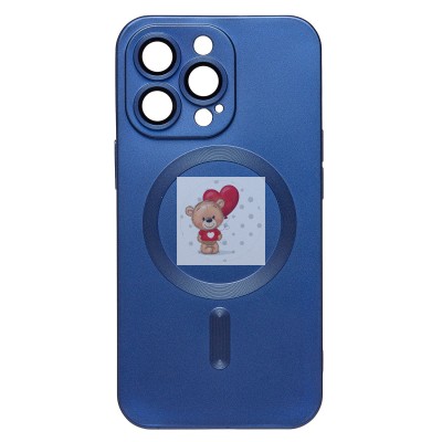 Чехол-накладка для Apple iPhone 13 Pro (темно-синий) - SM020 Matte SafeMag Чехол-накладка для Apple iPhone 13 Pro (темно-синий) - SM020 Matte SafeMag