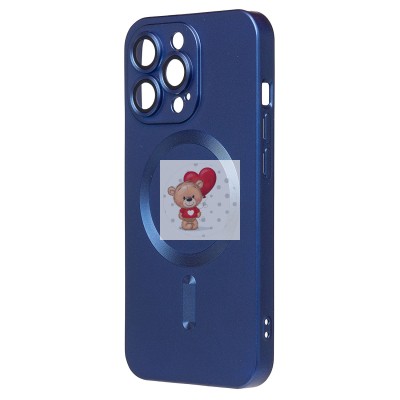 Чехол-накладка для Apple iPhone 13 Pro (темно-синий) - SM020 Matte SafeMag Чехол-накладка для Apple iPhone 13 Pro (темно-синий) - SM020 Matte SafeMag